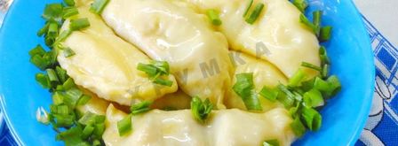 вареники на пару в пароварке. Шаг 17