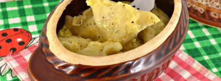 вареники по-подольски с куриным фаршем. Шаг 11