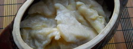 вареники по-подольски с куриным фаршем. Шаг 10