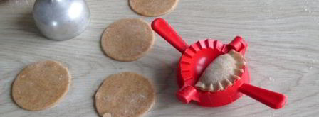 вареники с чечевицей и грибами. Шаг 14