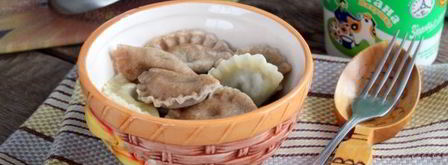 вареники с чечевицей и грибами. Шаг 16