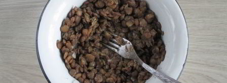 вареники с чечевицей и грибами. Шаг 9