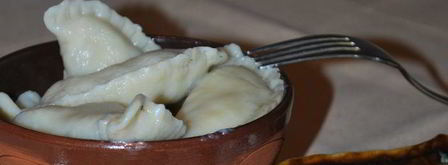 вареники с капустой и маслятами. Шаг 13