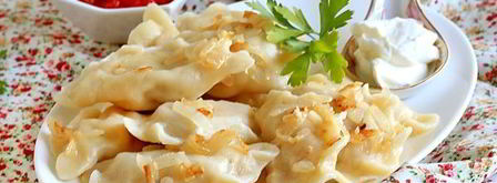 вареники с капустой и мясом. Шаг 17