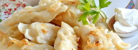 вареники с капустой и мясом. Шаг 18