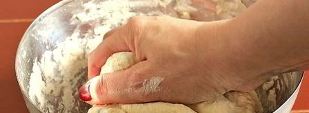 вареники с капустой и мясом. Шаг 7