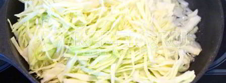 вареники с капустой и сыром. Шаг 2