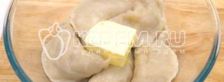 вареники с капустой и сыром. Шаг 12