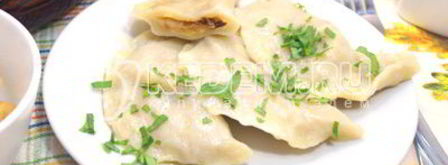 вареники с капустой и сыром. Шаг 14