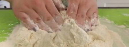 вареники с капустой на пару с зажаркой. Шаг 4