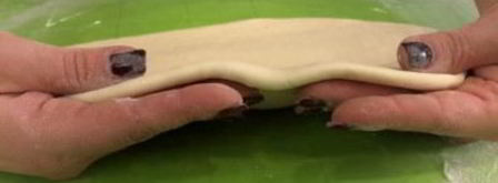 вареники с капустой на пару с зажаркой. Шаг 5