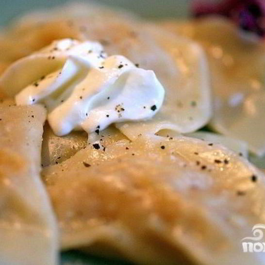 Рецепт вареников с картофелем и луком