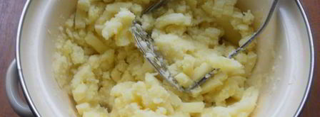 вареники с картофелем и сыром на пару из творожного теста. Шаг 3