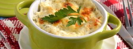 вареники с картофелем, запеченные под сырной корочкой. Шаг 8