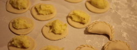 вареники с картофелем. Шаг 9