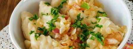 вареники с картошкой и капустой. Шаг 17