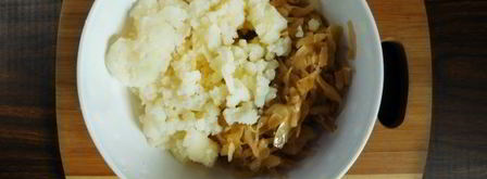 вареники с картошкой и капустой. Шаг 6