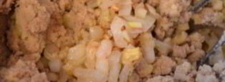 вареники с картошкой и печенкой. Шаг 7