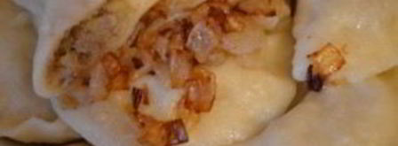 вареники с картошкой и печенкой. Шаг 10