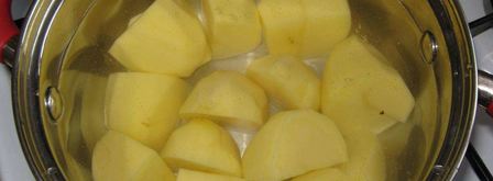 вареники с картошкой и салом. Шаг 3