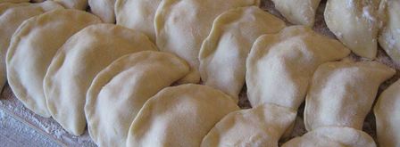 вареники с картошкой и салом. Шаг 6