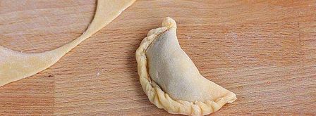 вареники с картошкой и сушеными грибами. Шаг 7