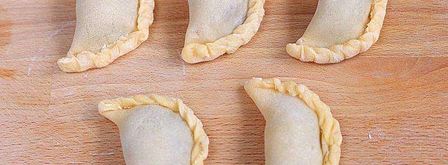 вареники с картошкой и сушеными грибами. Шаг 8