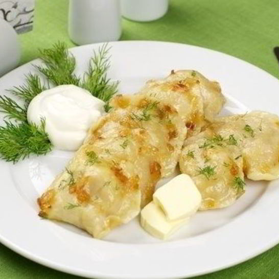 Рецепт вареников с кислой капустой