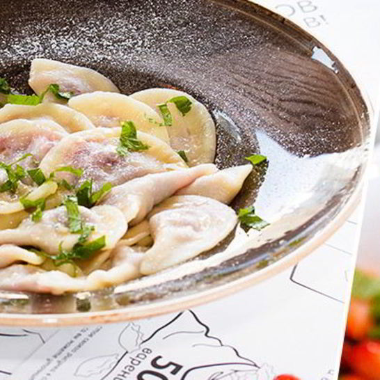 Рецепт вареников с клубникой