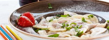 вареники с клубникой. Шаг 11