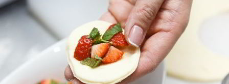 вареники с клубникой. Шаг 8