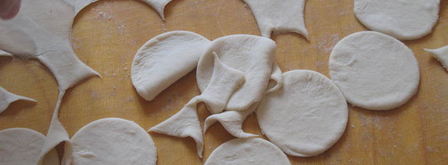 вареники с квашеной капустой и мясным фаршем. Шаг 6