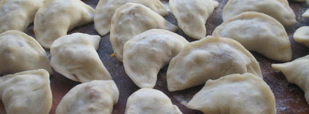 вареники с квашеной капустой и мясным фаршем. Шаг 7