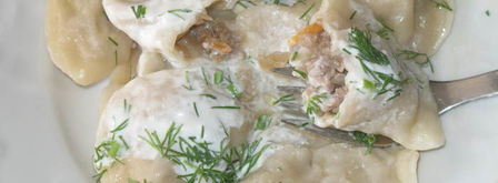 вареники с квашеной капустой и мясным фаршем. Шаг 8