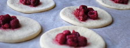 вареники с малиной. Шаг 10