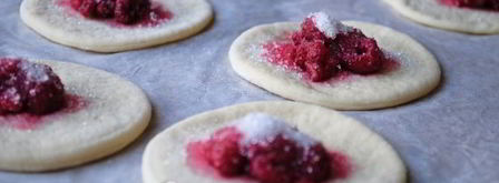 вареники с малиной. Шаг 11