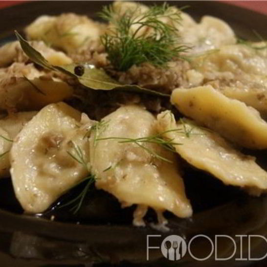 Рецепт вареников с мясом и капустой