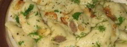 вареники с печенью и картошкой. Шаг 4