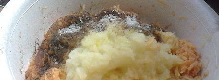 вареники с полусырой картошкой. Шаг 2