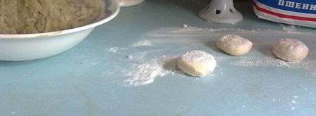 вареники с полусырой картошкой. Шаг 4