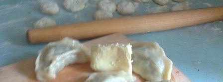 вареники с полусырой картошкой. Шаг 6