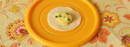 вареники с сырой картошкой и сыром. Шаг 17