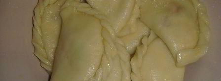 вареники с творогом и финиками. Шаг 12