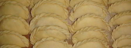 вареники с творогом и финиками. Шаг 10