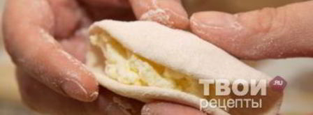 вареники с творогом. Шаг 17