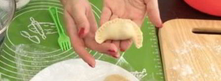 вареники с вишнями. Шаг 7