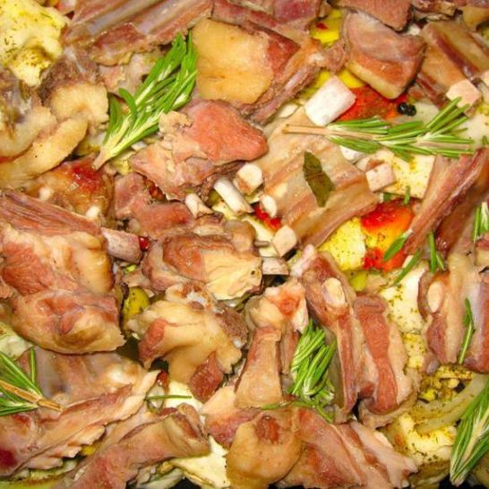 Рецепт домашнего жаркого с бараниной