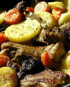 Мексиканское жаркое из цыпленка