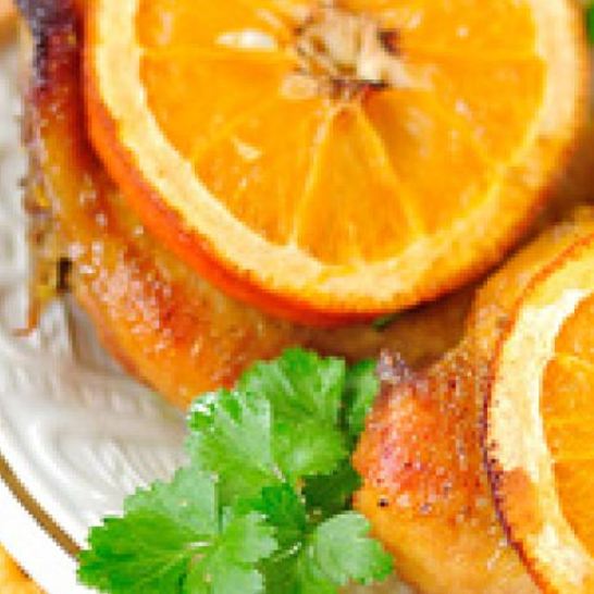 Рецепт пряного жаркого из курицы с апельсином