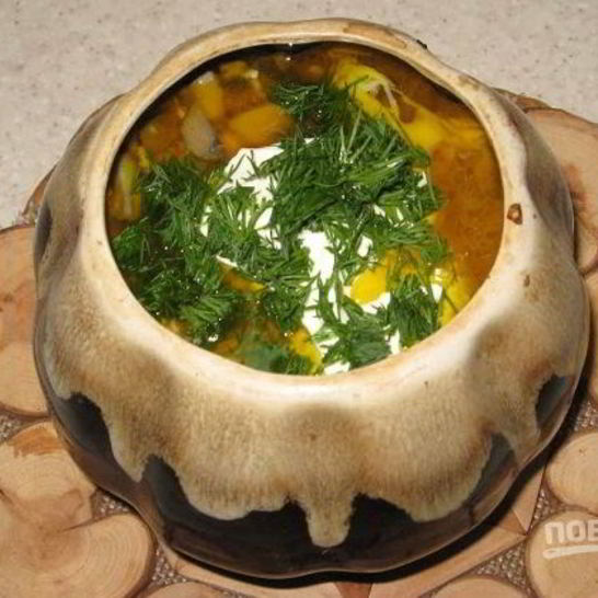 Рецепт русского жаркого с мясом